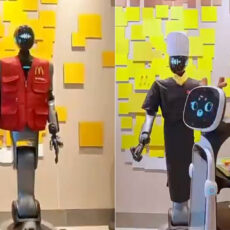 McDonald's Shanghai China Robots