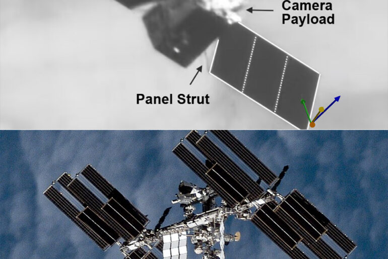 HEO Space Satellite Spacewalk ISS