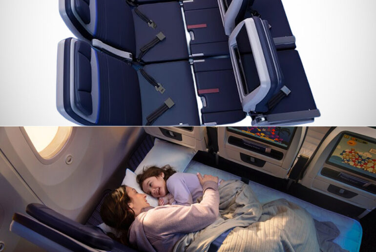 United Relax Row Economy Class