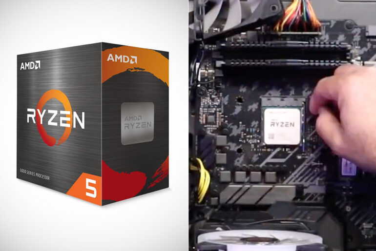 AMD Ryzen 5 5500 CPU with Wraith Stealth Cooler