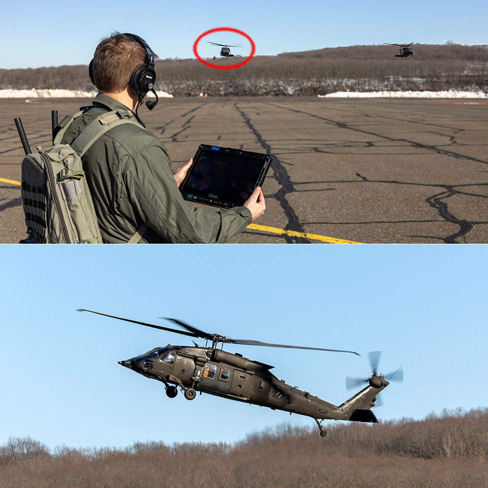 Sikorsky UH-60MX Black Hawk Helicopter Autonomous Test US Army