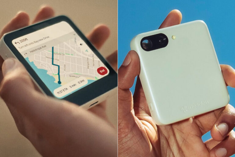 Minimalist Meadow Smartphone