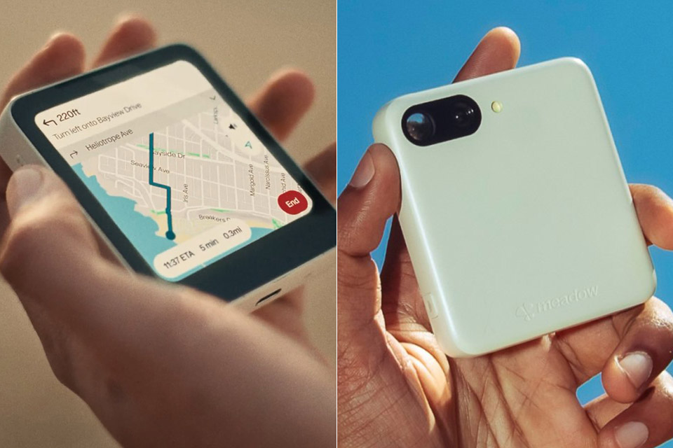 Minimalist Meadow Smartphone