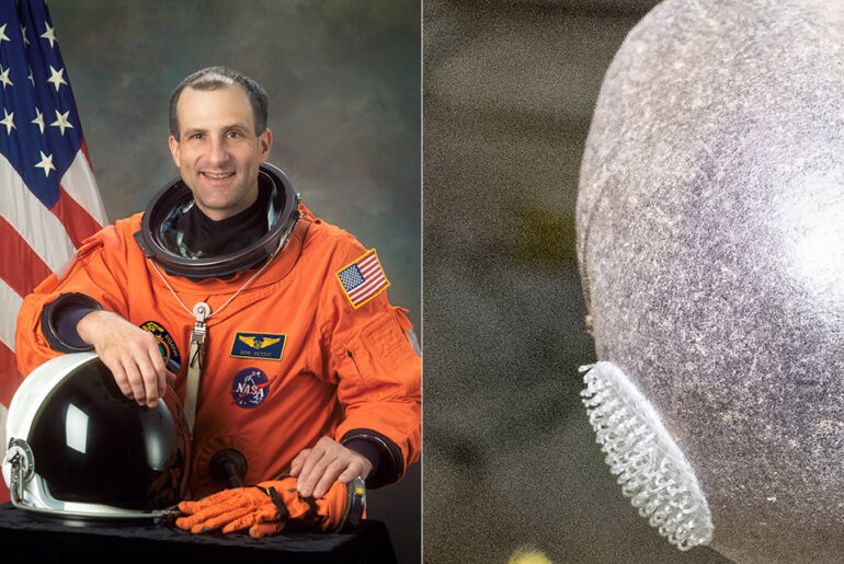 NASA Astronaut Don Pettit Spudnik-1 Alien Purple Potato Space