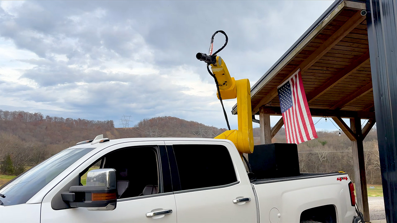 Custom Kilowatt Laser Robot