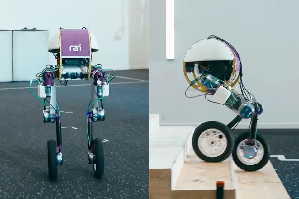 RAI Institute Roadrunner Robot Test