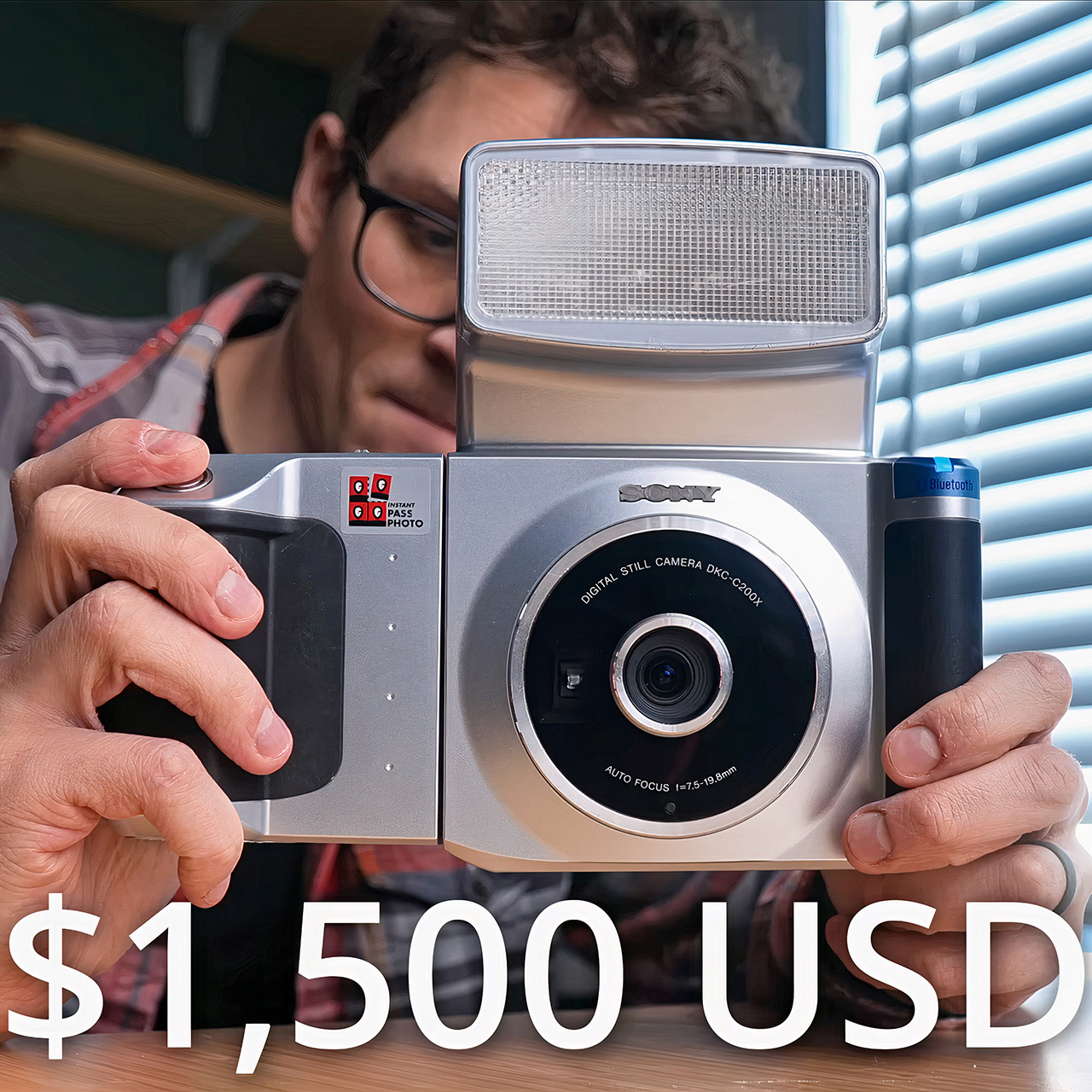 Inside the Rarely Seen Sony DKC-C200X Passport Camera That Prints Photos Wirelessly