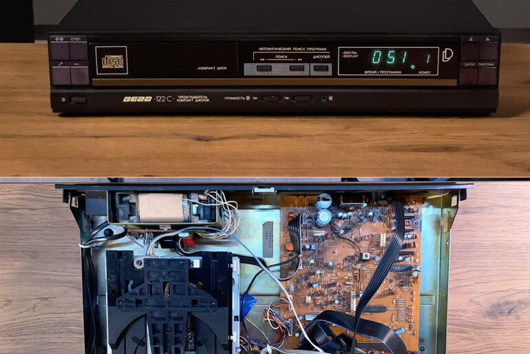 USSR Soviet CD Players Technology