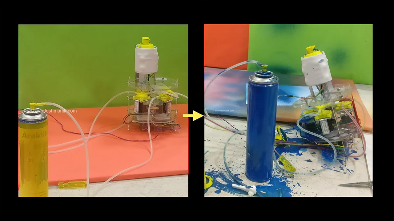 Spectrum Real-Time Spray Paint Machine Any Color