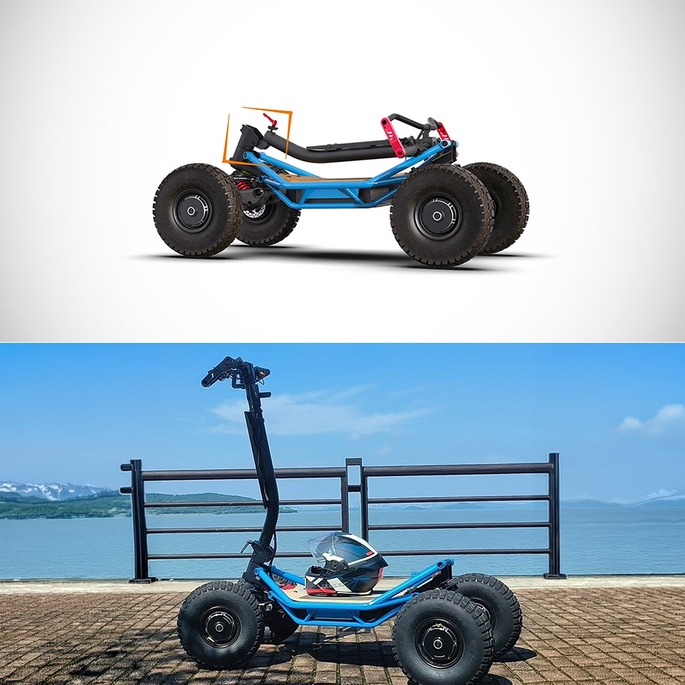 Veehop 4WD Scooter