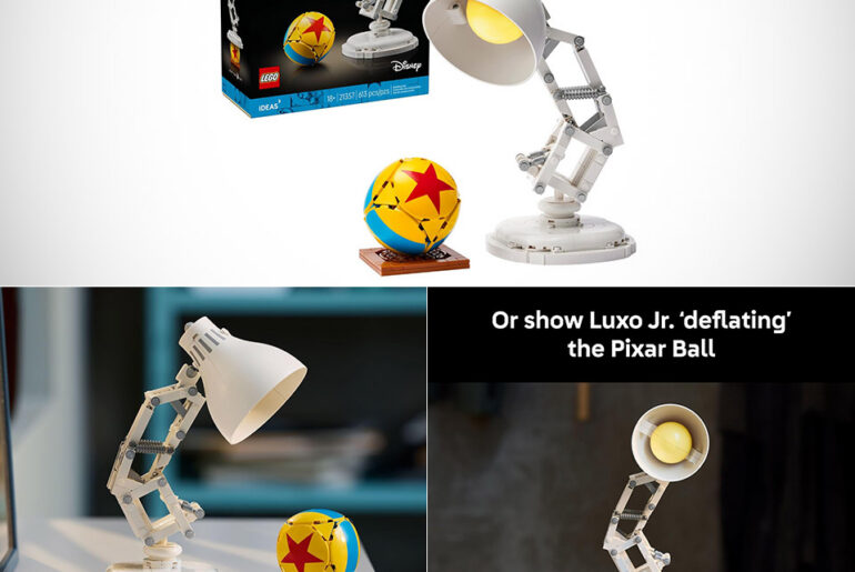 LEGO Ideas Disney Pixar Luxo Jr. Lamp 21357