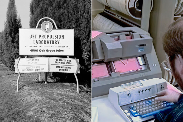 1980s NASA JPL Building 230 Voyager