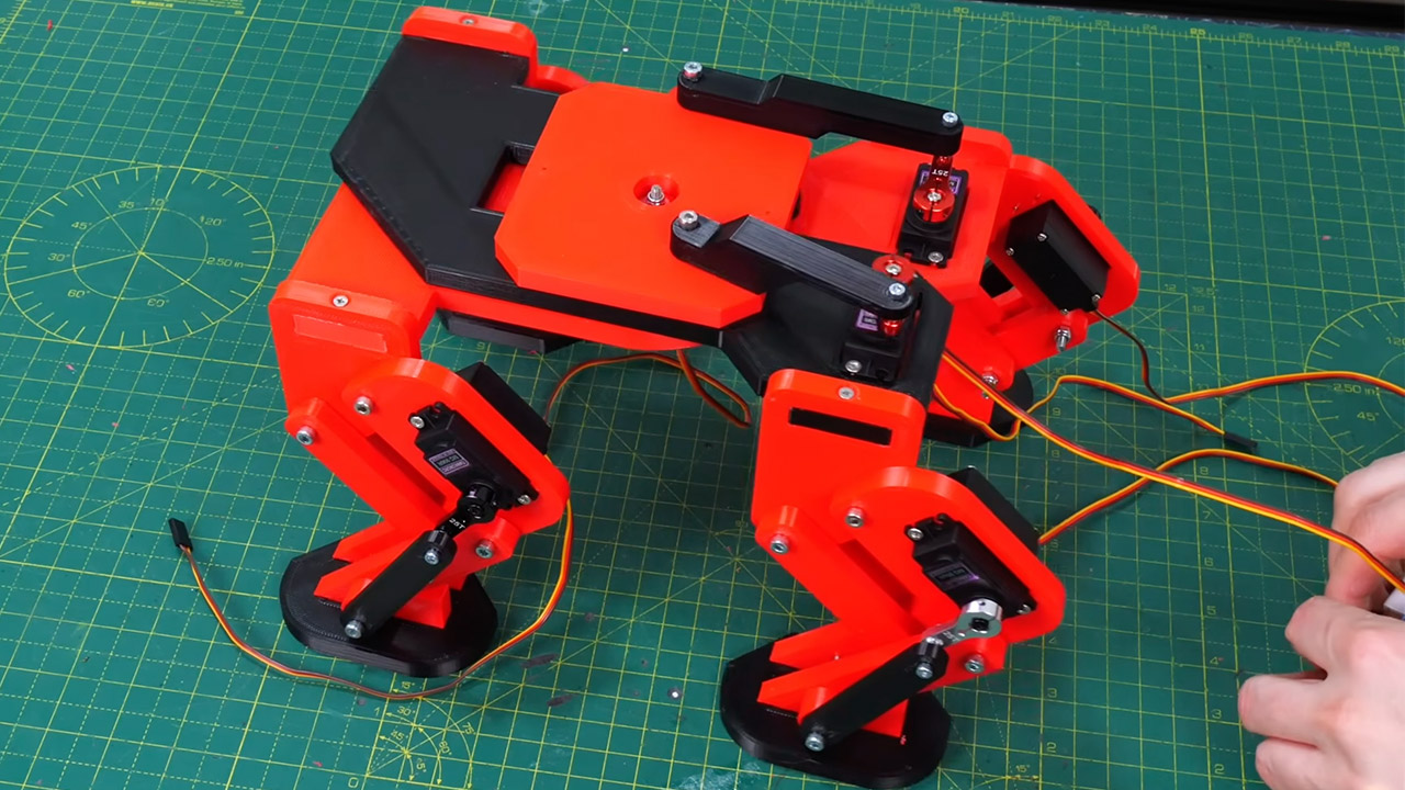James Bruton Open-Source Robot Dog