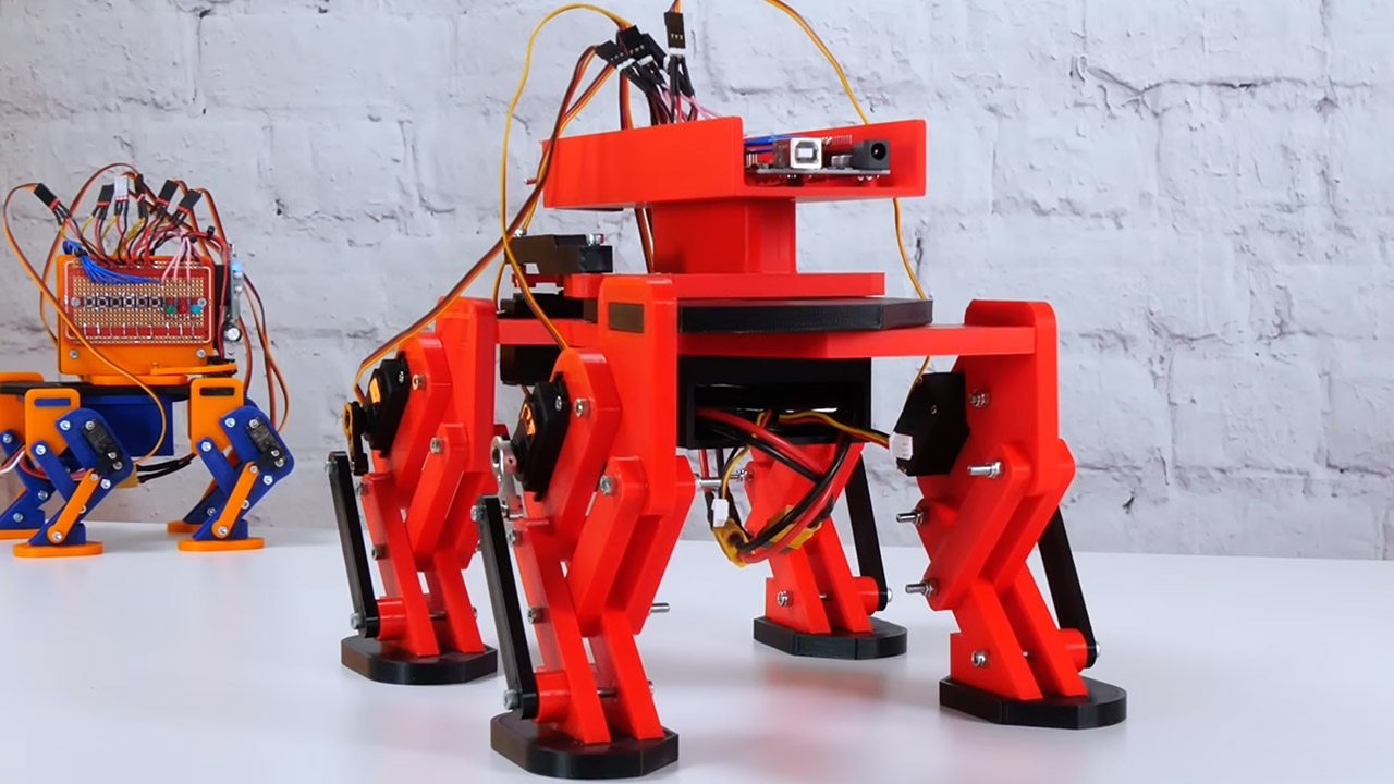 James Bruton Open-Source Robot Dog