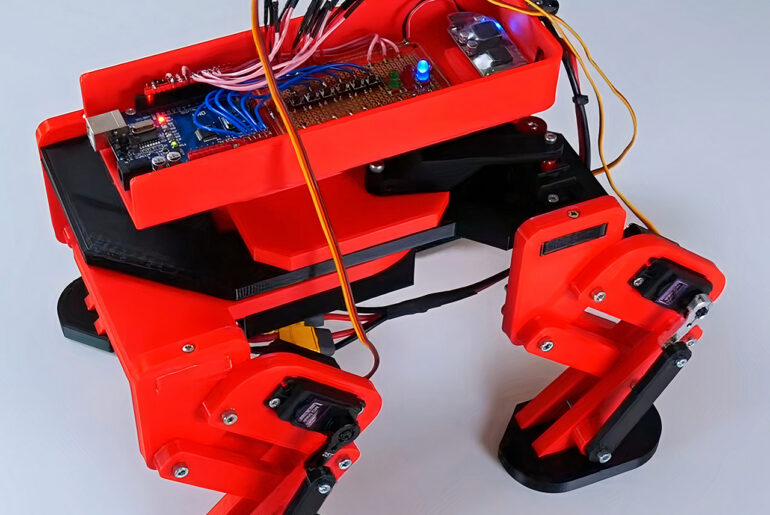 James Bruton Open-Source Robot Dog