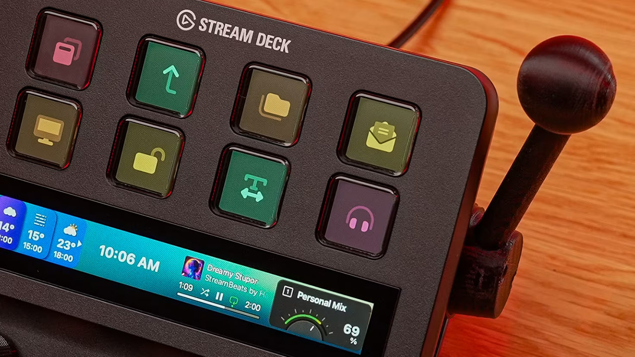 Stream Deck Plus Lever
