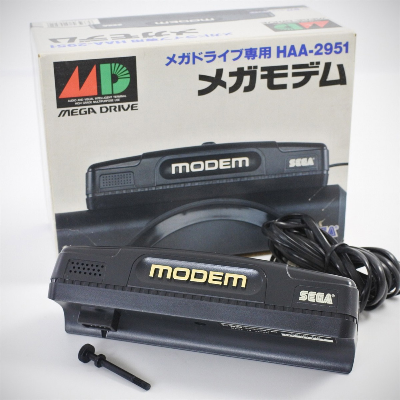 SEGA Meganet Modem Genesis Online Service 1990