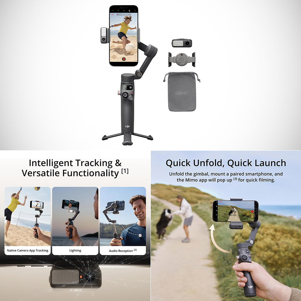 DJI Osmo Mobile 7P Gimbal Makes Phone Videos Feel Like a Pro Shoot, All for Under $100