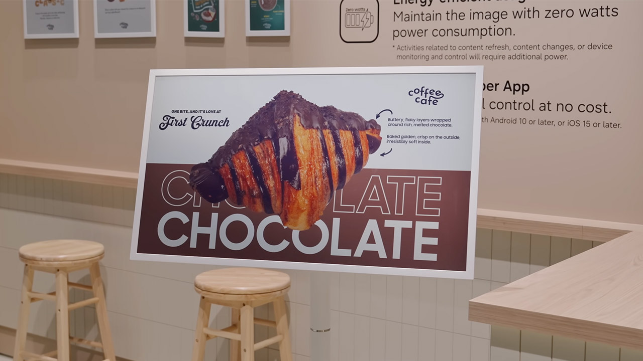 Samsung Color E-Paper Retail