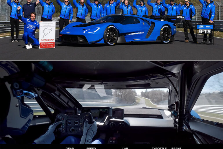Ford GT Mk IV Fastest Lap Nurburgring