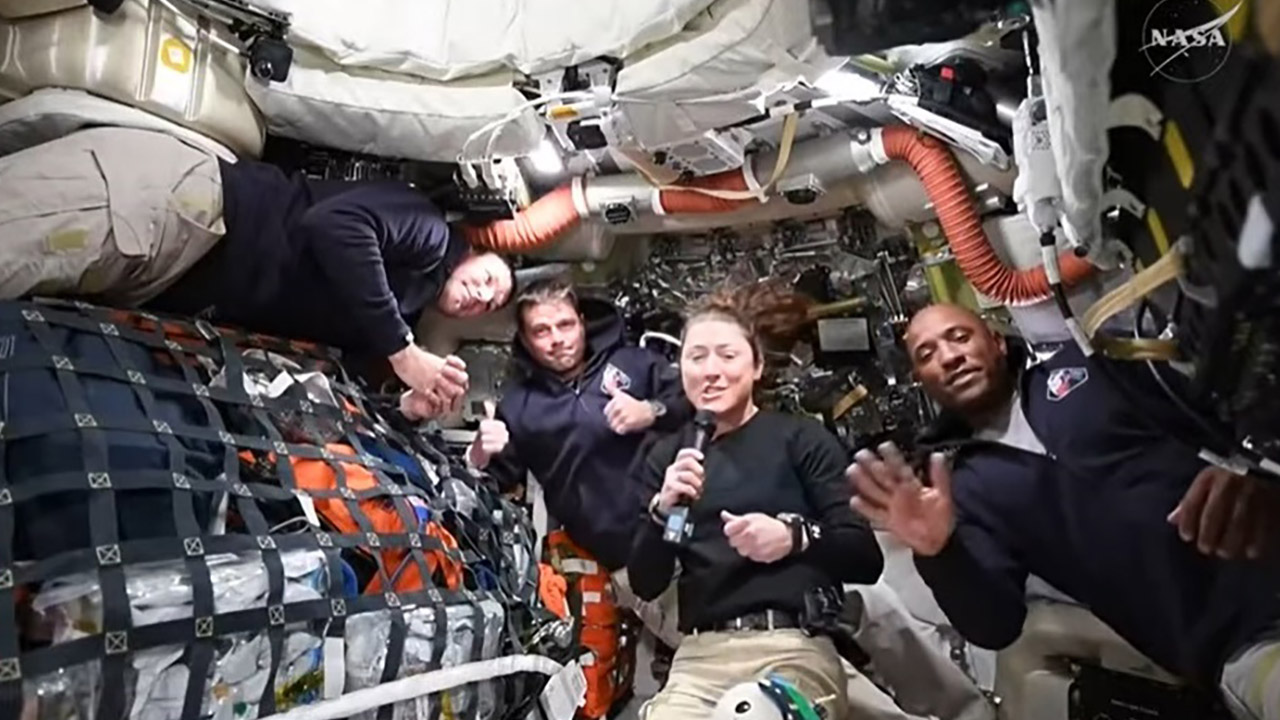 Reid Wiseman Artemis II Earth Snapshot Orion