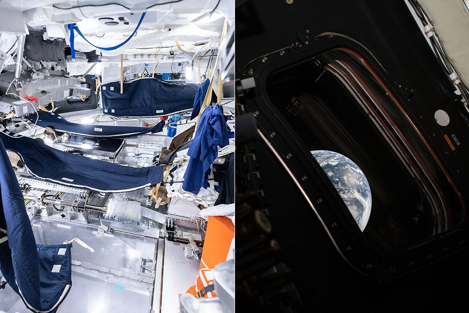 Reid Wiseman Artemis II Earth Snapshot Orion