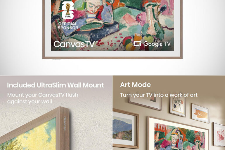 55-inch Hisense CanvasTV 55S7N