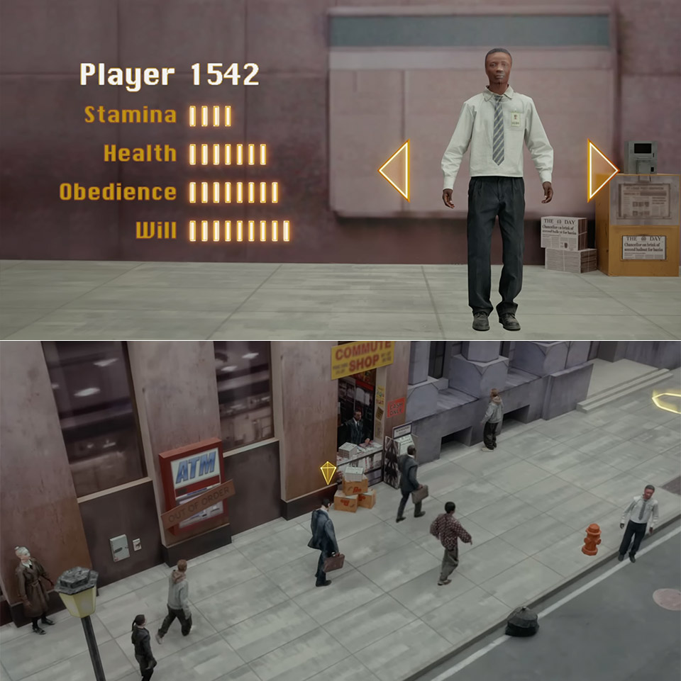 Coinbase Your Way Out Video Game Commercial