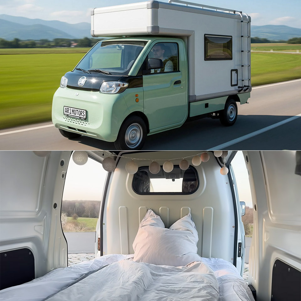 Ari 458 Pro Germany Smallest Camper Van