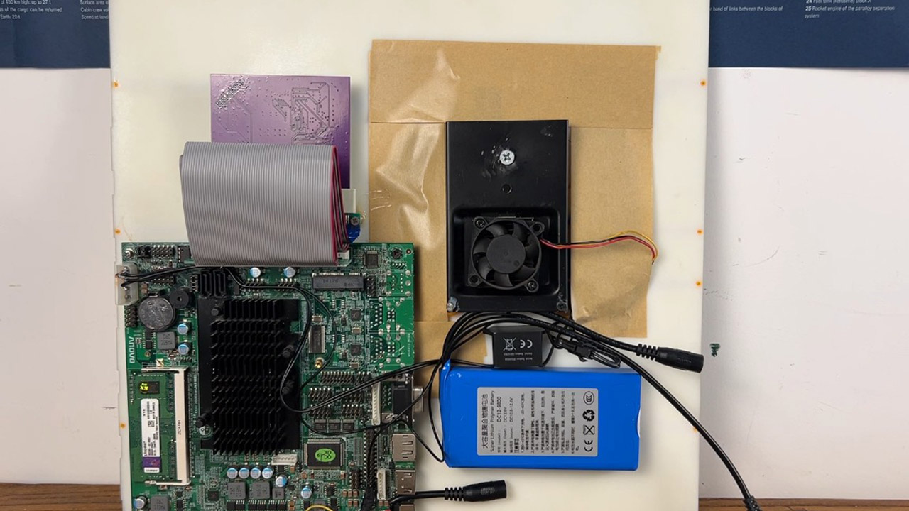 Cyberpunk Laptop Post-Apocalyptic Wasteland