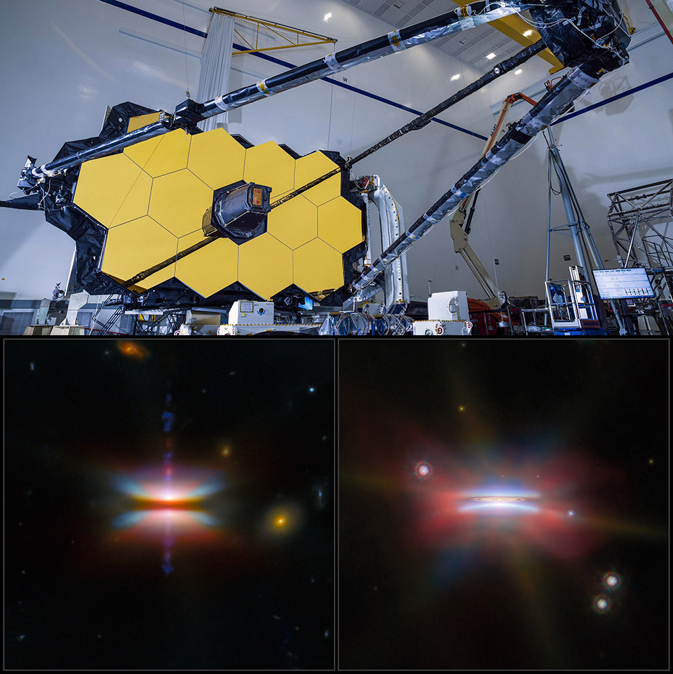 James Webb Space Telescope Protoplanetary Discs