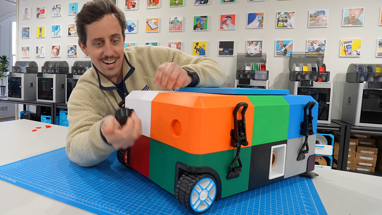 3D-Printed Suitcase