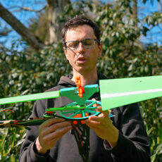 3D-Printed Quadcopter Drone 41-inch Blades