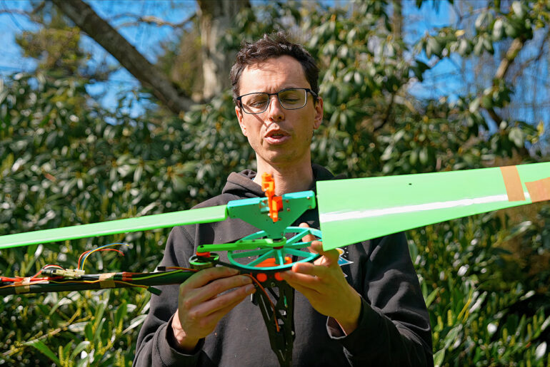 3D-Printed Quadcopter Drone 41-inch Blades