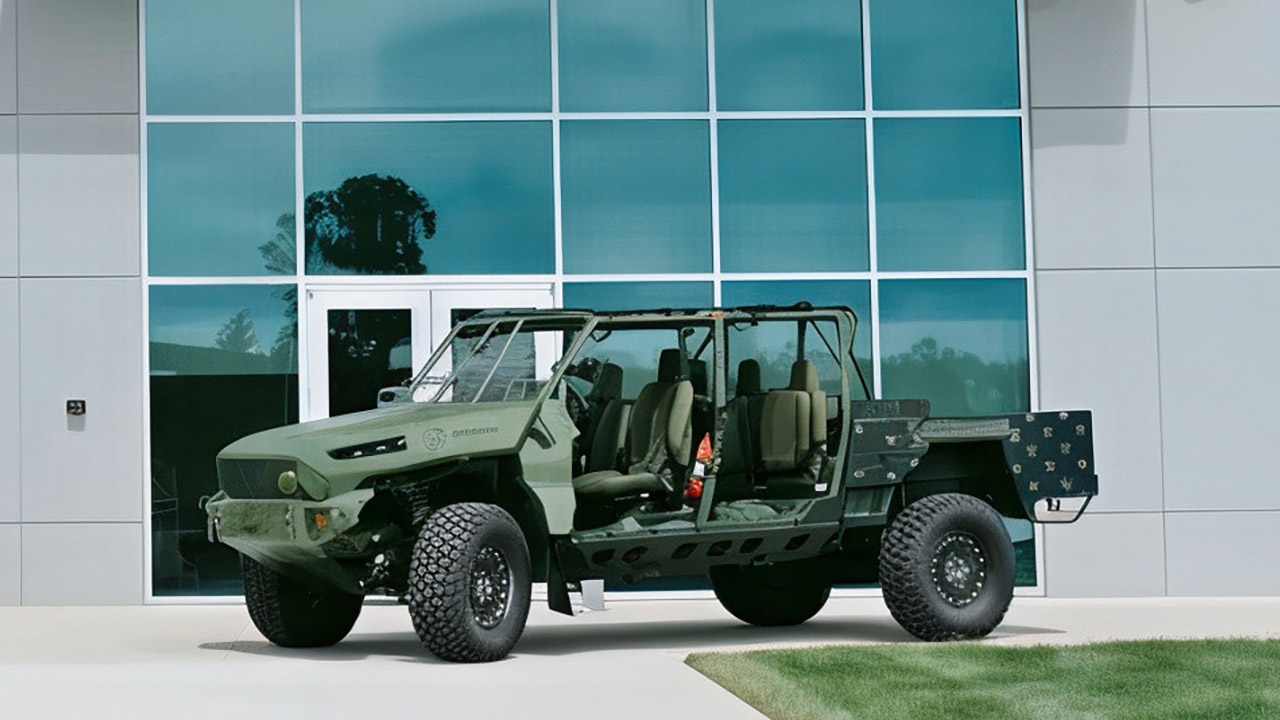 GM Defense ISV-U Tactical Vehicle Army for Sale Auction
