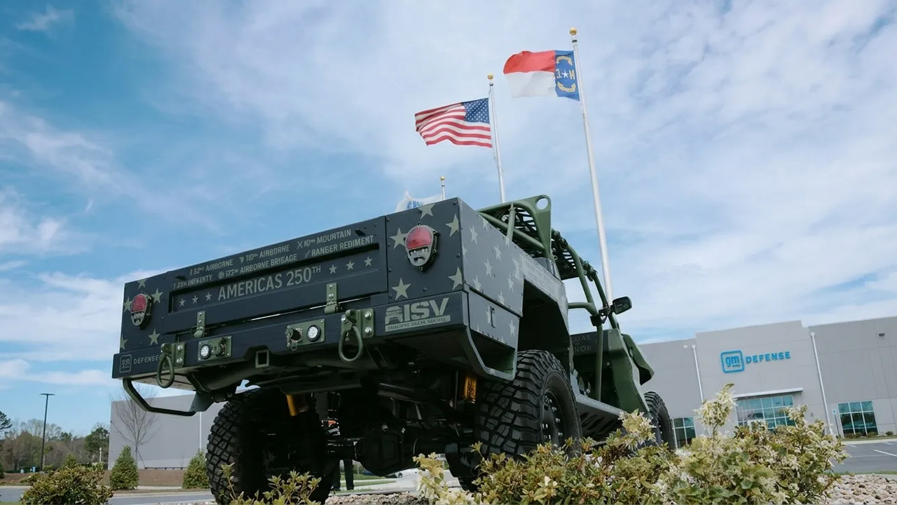 GM Defense ISV-U Tactical Vehicle Army for Sale Auction