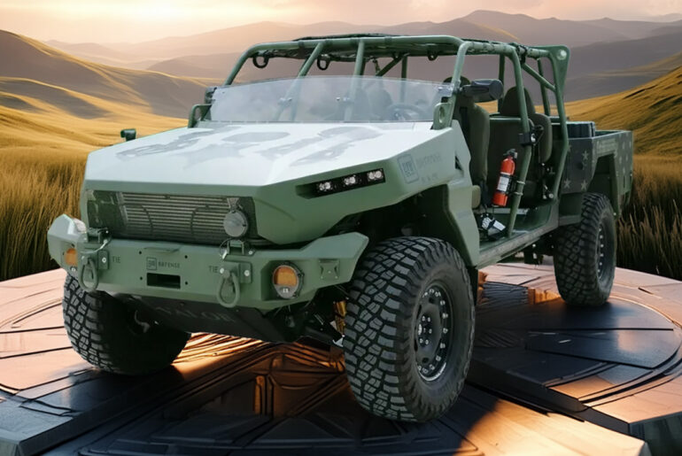 GM Defense ISV-U Tactical Vehicle Army for Sale Auction