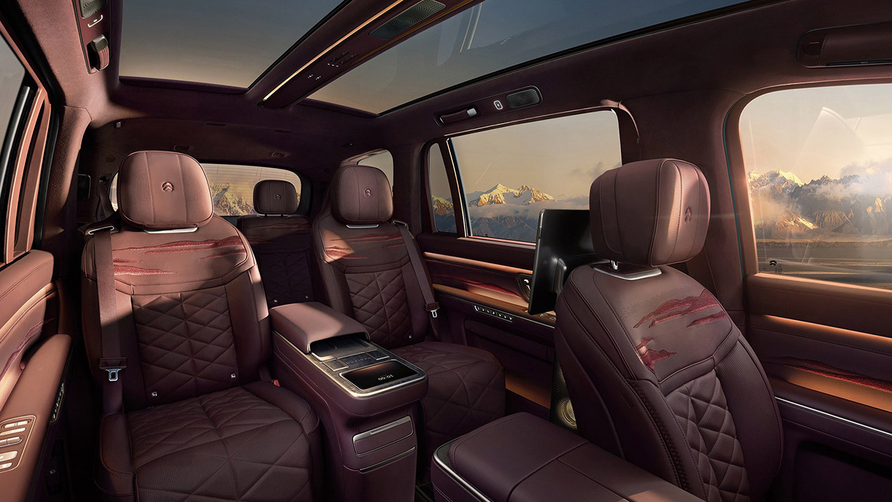 NIO ES9 Electric SUV Launch Interior