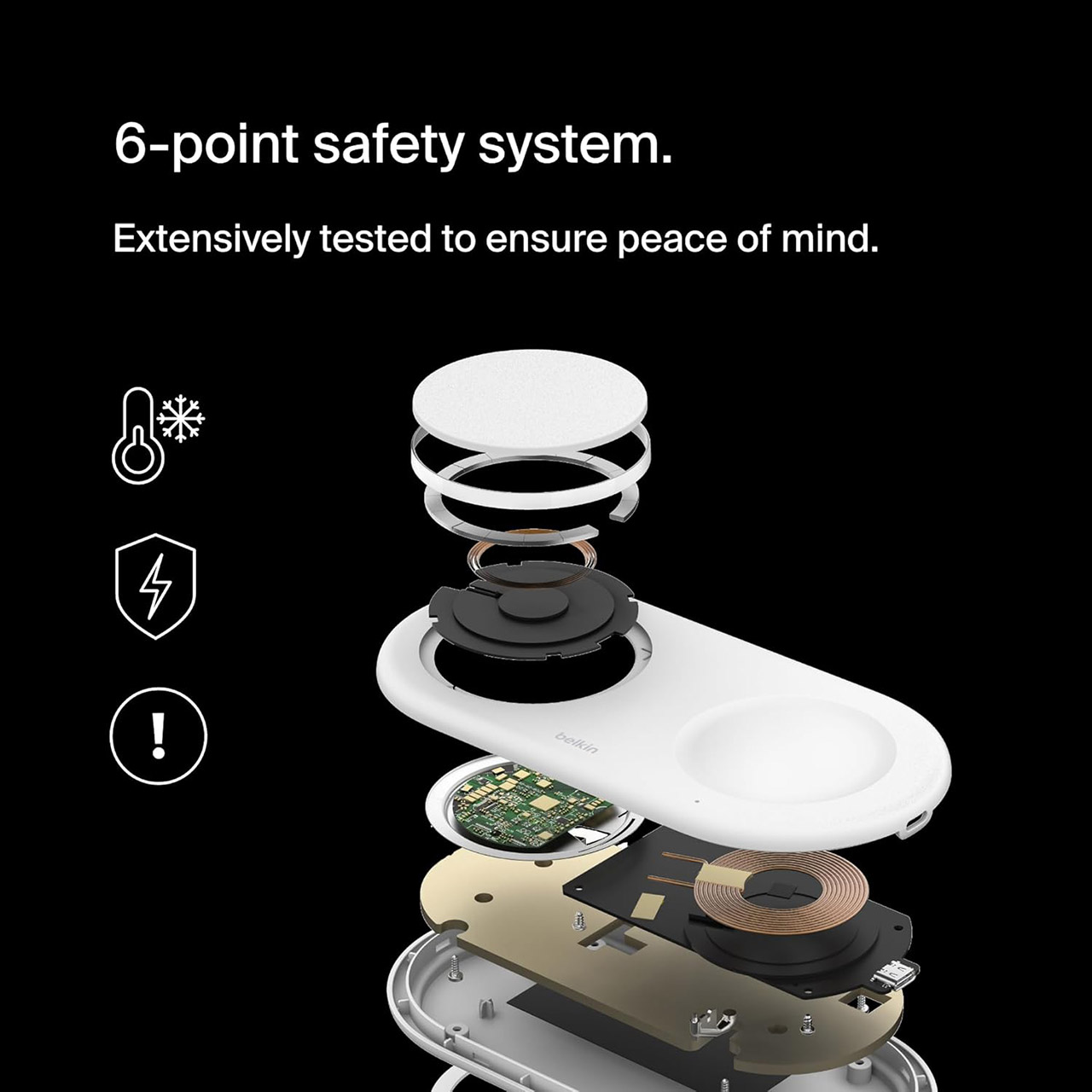 Belkin’s BoostCharge Professional 2-in-1 Qi2 15W Wi-fi Charger Retains A number of Units Able to Go With out Additional Problem 3 Belkin BosotCharge Pro 2-in-1 Wireless Qi2 Wireless Charging Pad