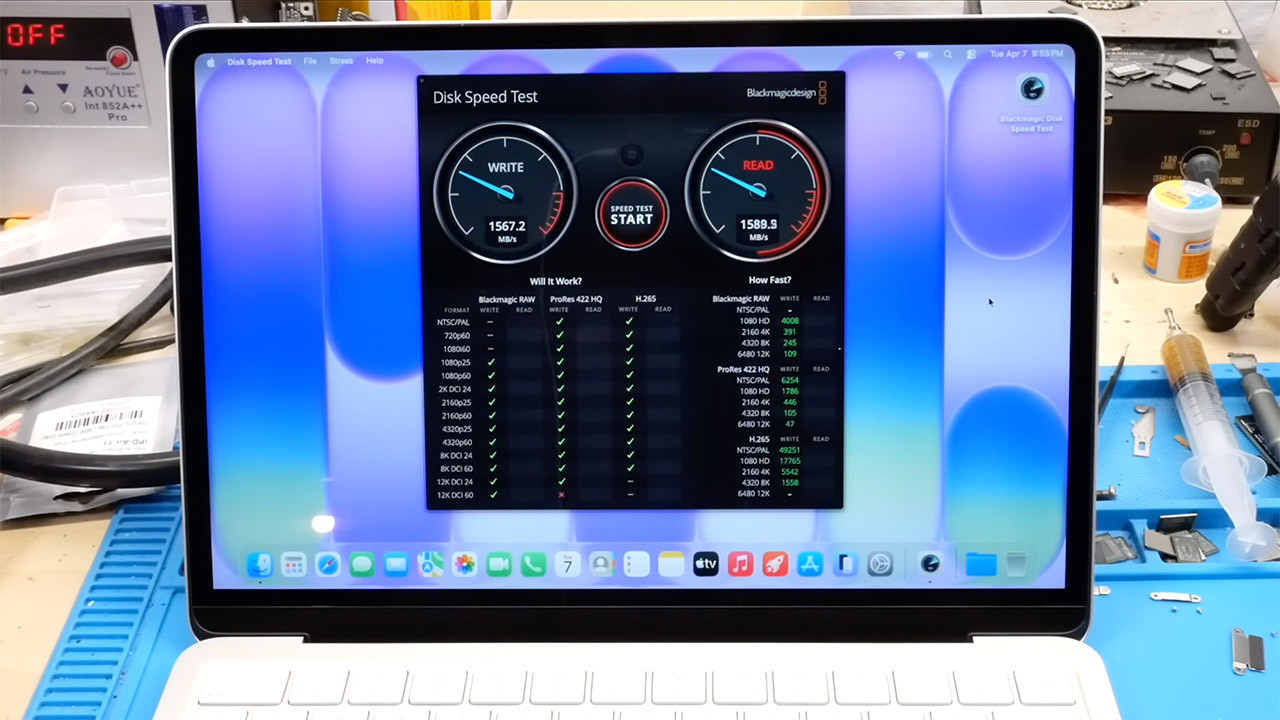 A Daring Chip Swap Provides the MacBook Neo a Full Terabyte of Storage Pulled Straight From an iPhone 3 MacBook Neo 1TB Storage Upgrade iPhone Parts