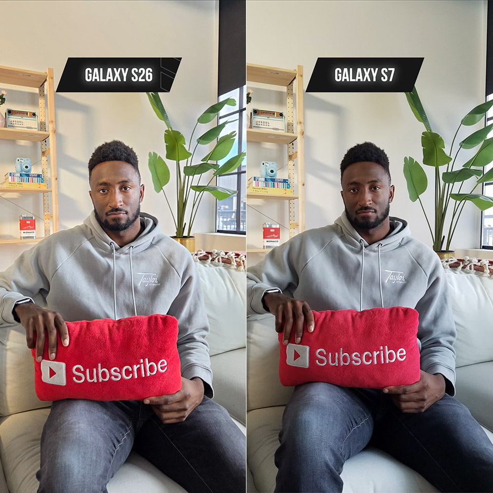 MKBHD Selfies Every Galaxy S Generation