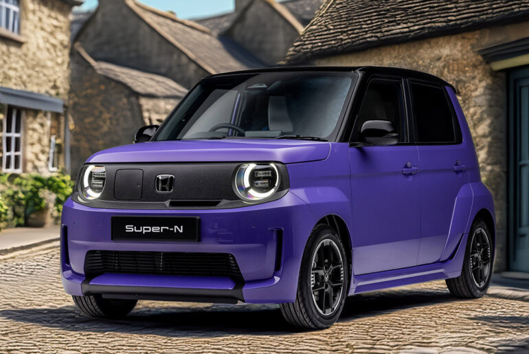 Honda Super-N Electric Car UK Arrival