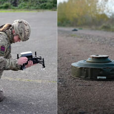 UK DSTL AI Drones Landmines Project Gara