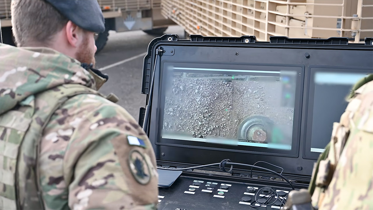 UK DSTL AI Drones Landmines Project GARA