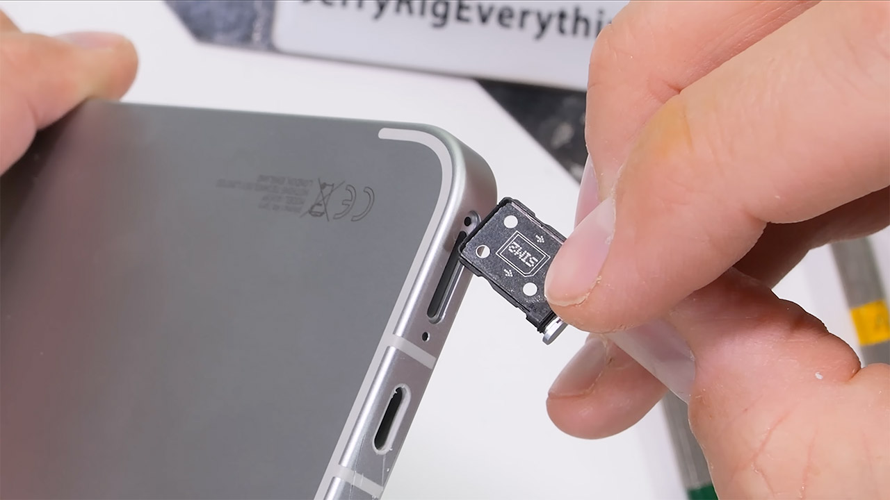 JerryRigEverything Nothing Phone 4a Pro Teardown Durability Test