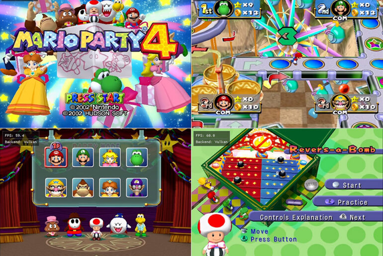 Mario Party 4 Native PC Port