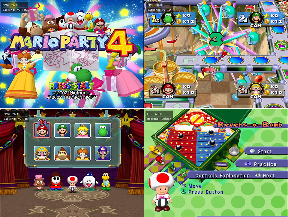 Mario Party 4 Native PC Port
