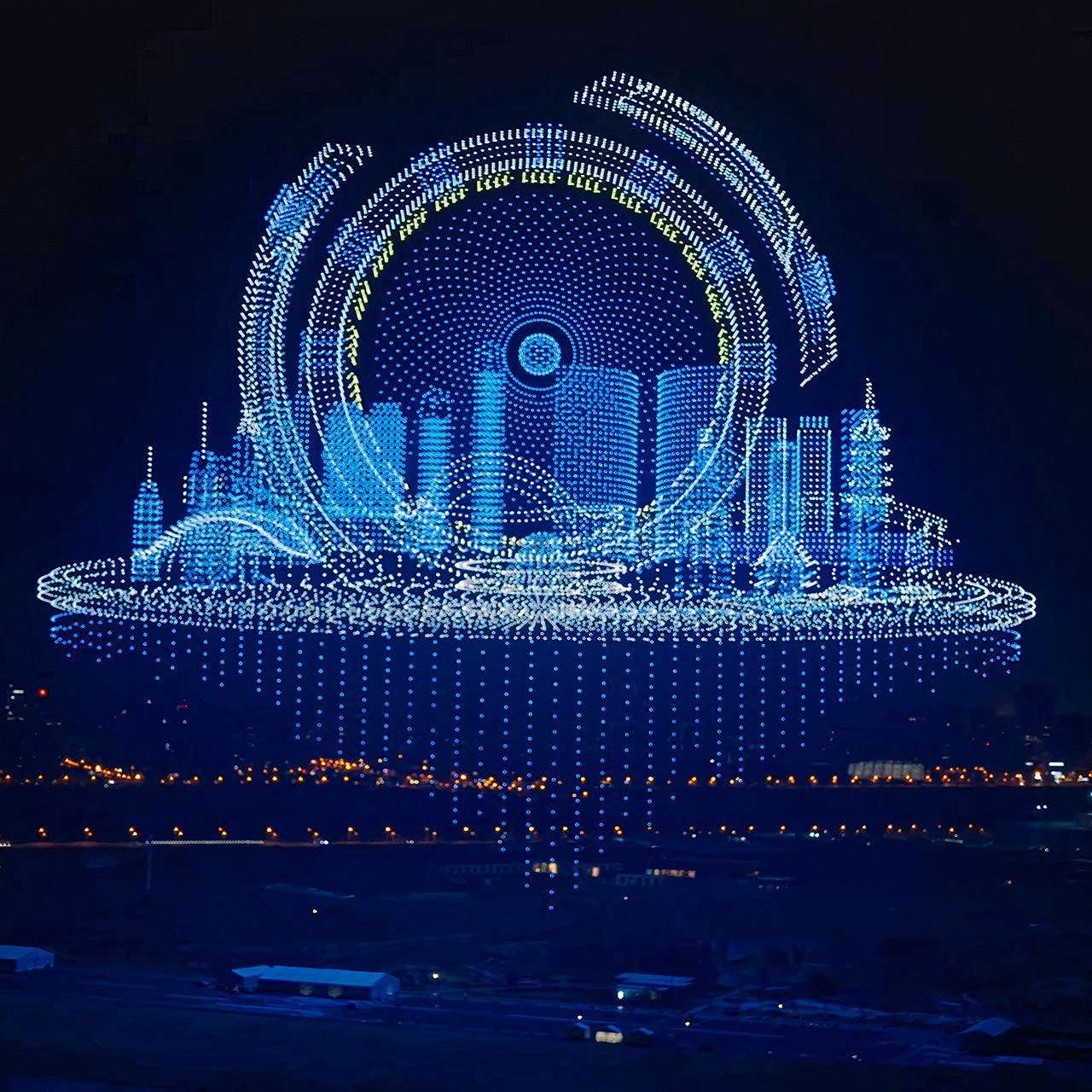 EHang Guinness World Record Most Drones Spring Gala Festival 2026