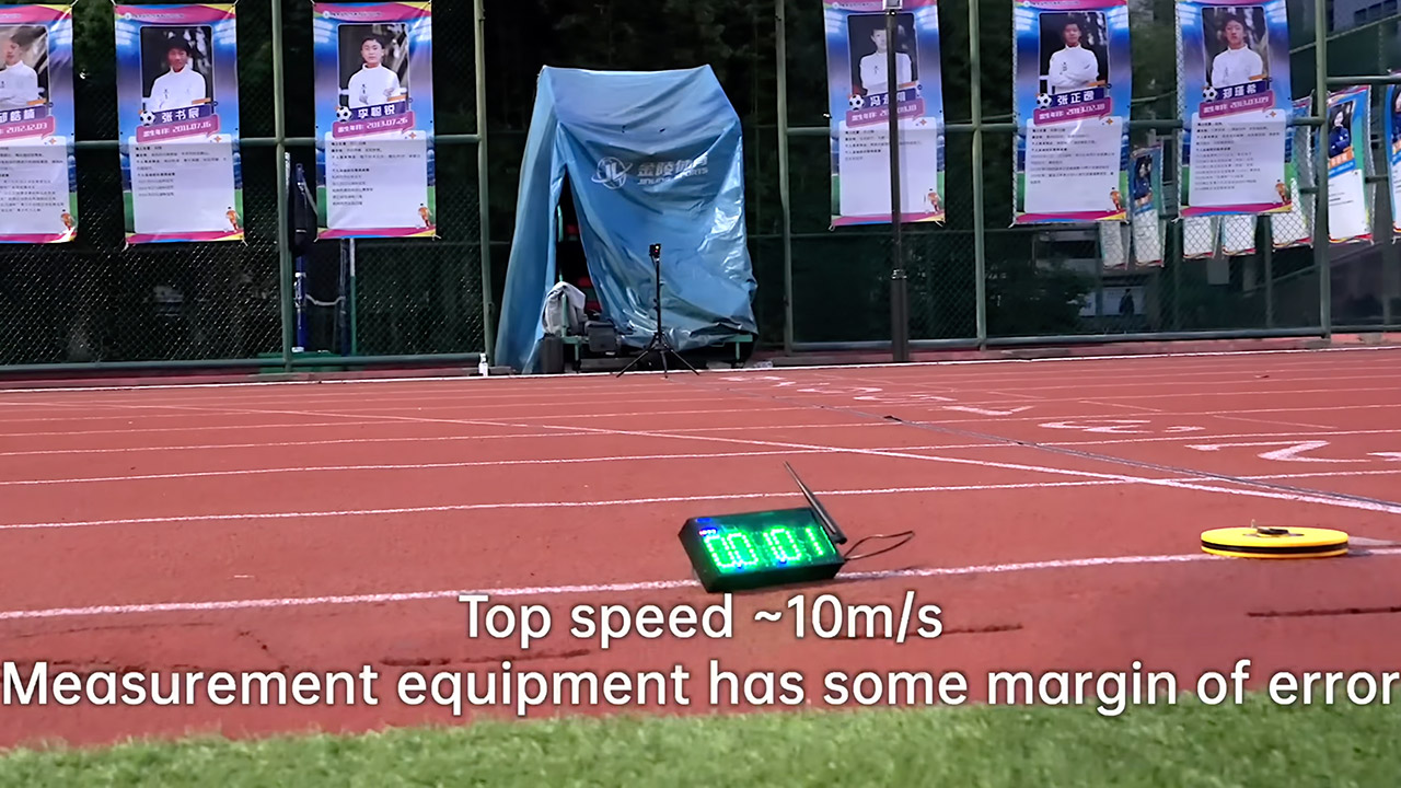 Unitree H1 Humanoid Robot Sprinting Record 10m/s