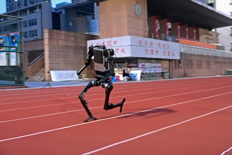 Unitree H1 Humanoid Robot Sprinting Record 10m/s